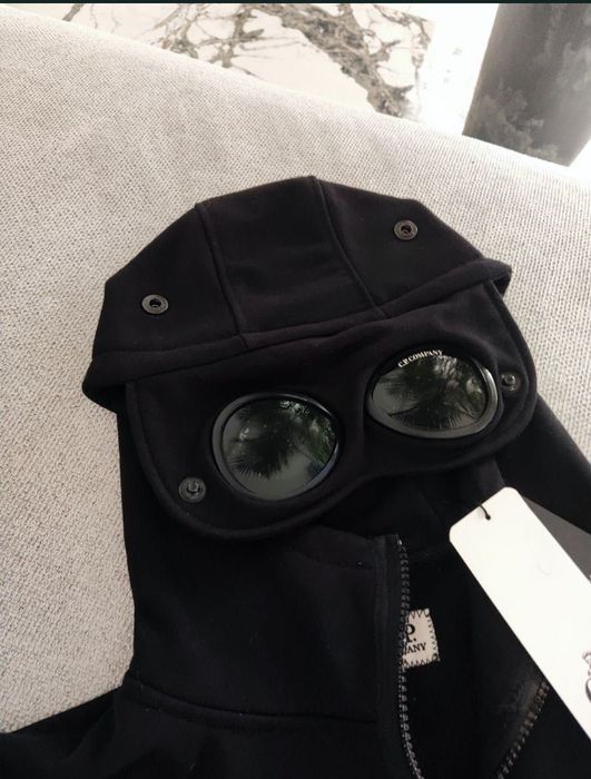 Зіп Худі CP Company - Чорна Кофта СП Компані - Худи Сипи Сіпішка