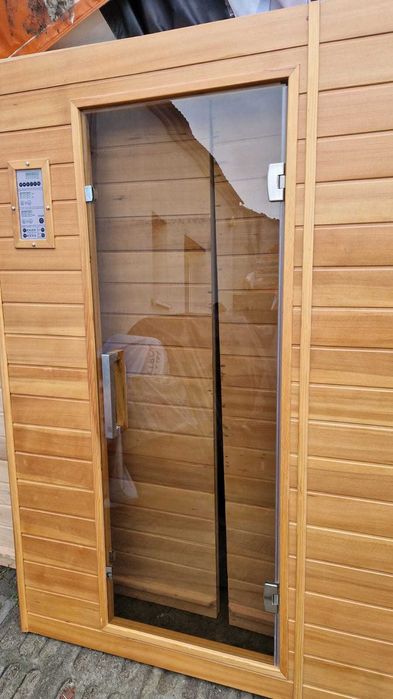 Sauna INFRARED lampy czerwone 2os podczerwień full spectrum Karibu