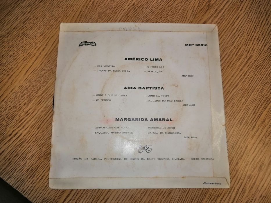 Discos Carlos do Carmo Artur Garcia Teatro