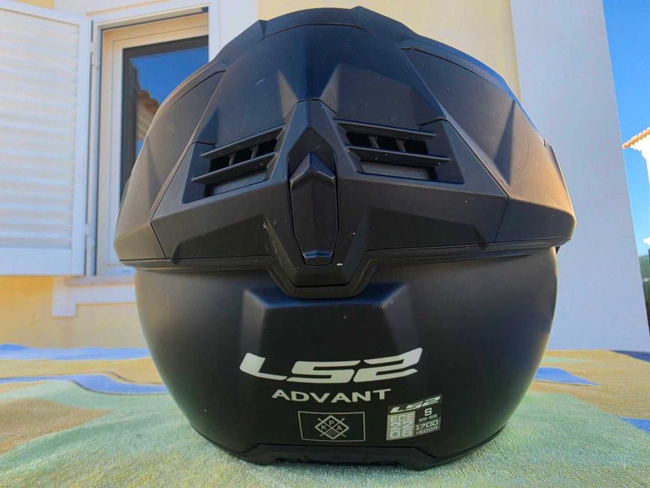 LS2 FF906 Advant Sólido Fosco Preto