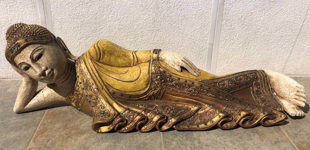Buda Reclinado Tailandês 85cm