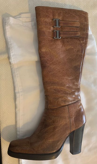 Botas cano alto, Lanidor, camel