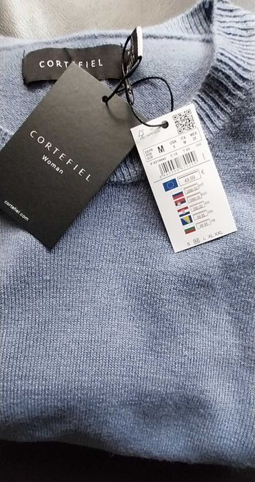 Camisola azul Cortefiel