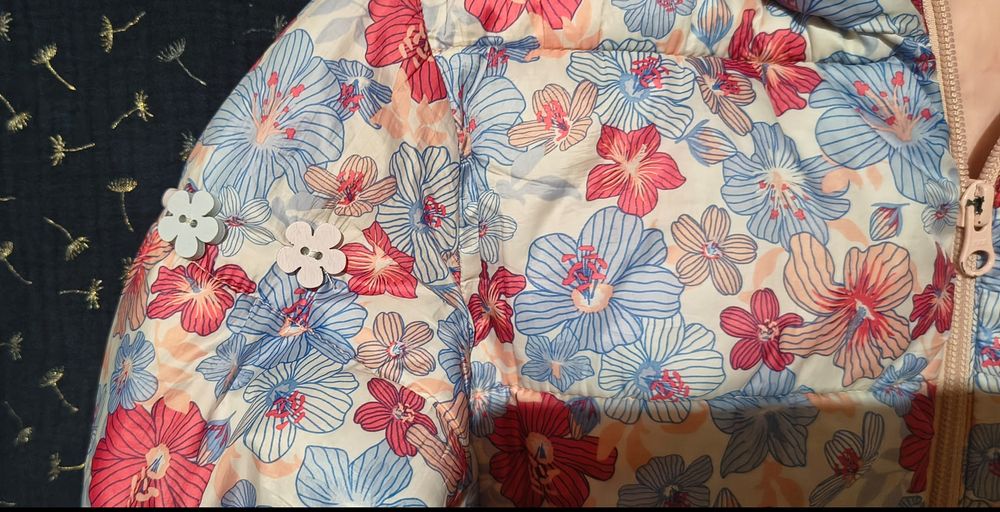 Kurtka z kwiatuszkami Pepperts roz. 140-146