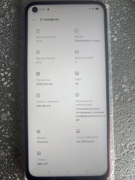 Oppo A73 4/128 новий без торга!