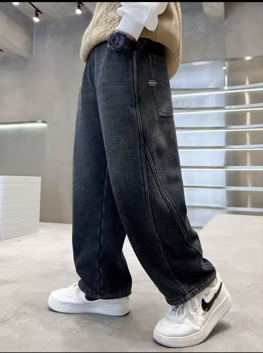 Джинси зимові на утепленні дуже стильні