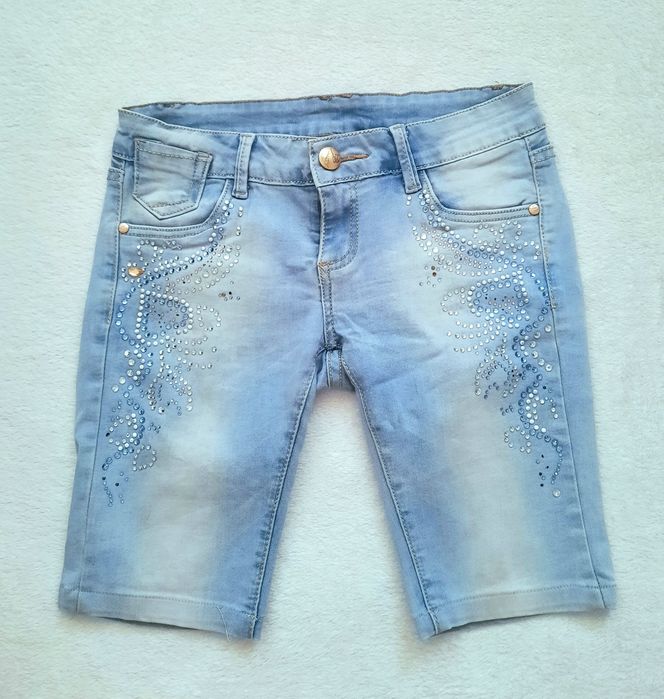 Krótkie spodenki szorty jeans S