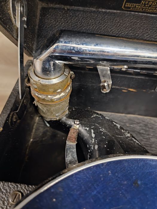 Gramofon walizkowy Columbia antyk