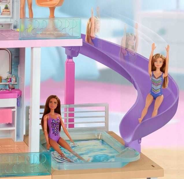 Кукольный домик Барби Дом мечты с БАССЕЙНОМ GNH53