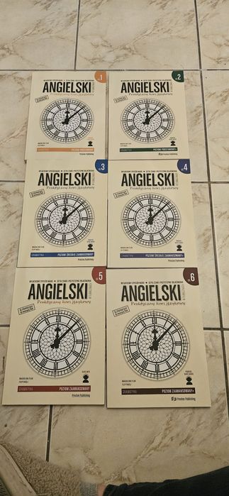 Zestaw podręczników do angielskiego