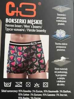 Super Bokserki Męskie M C+3 (44)