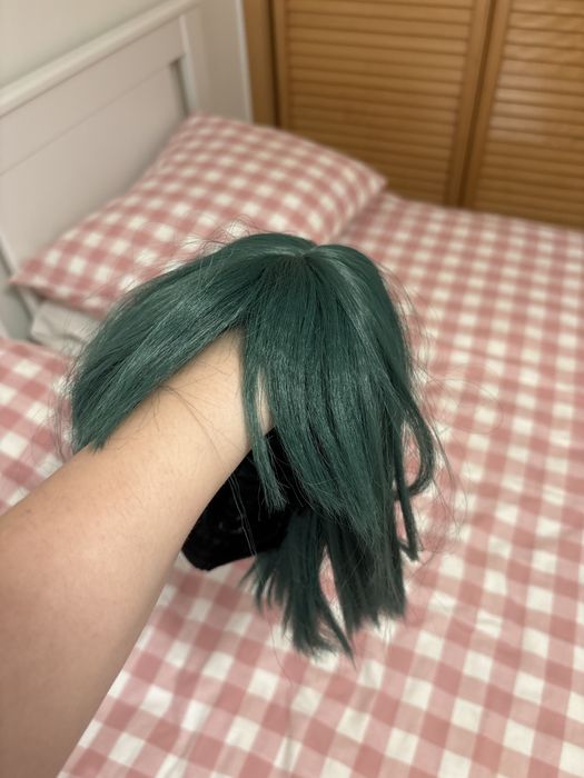 Peruca Verde Cosplay