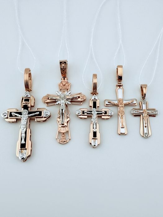 Хрестик золотий новий