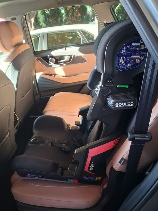 SPARCO 800IBK ECR R129 isofix 76-150 cm 9-36 kg