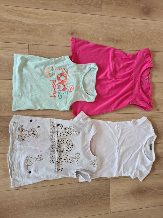 Zestaw, paka ubrań dla dziewczynki - rozmiar 134-140 cm