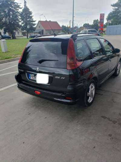 Peugeot 206 SW kombi 2.0 hdi 4,5l/100km, skóry, klima, alumy, sprawny