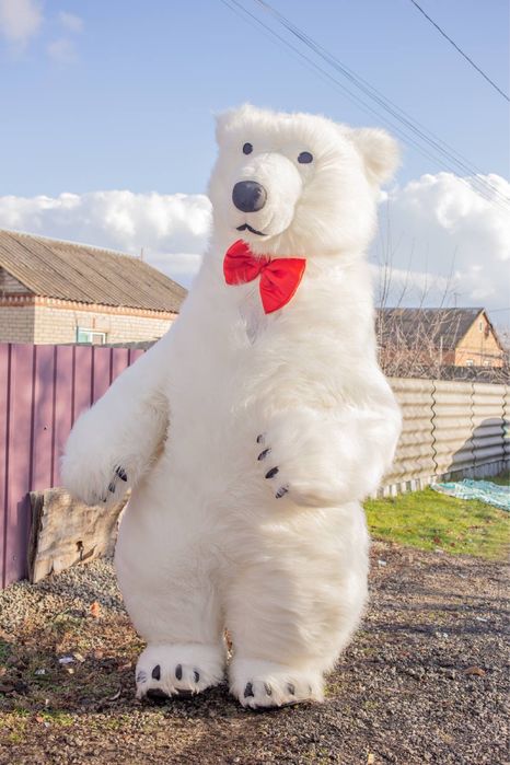 Аниматор Мишка. Білий ведмедик. Мишка. Зайка. Пёс Патрон. Стриптиз.