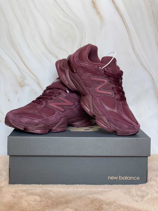 ‼️БЕЗ ПЕРЕДОПЛАТИ‼️ New Balance 9060 Burgundy кросівки Нью Беланс 9060 бордові 36-41