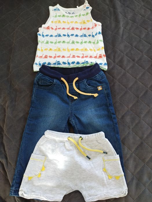 Paczka ubrań dla chłopca Rozmiar 80