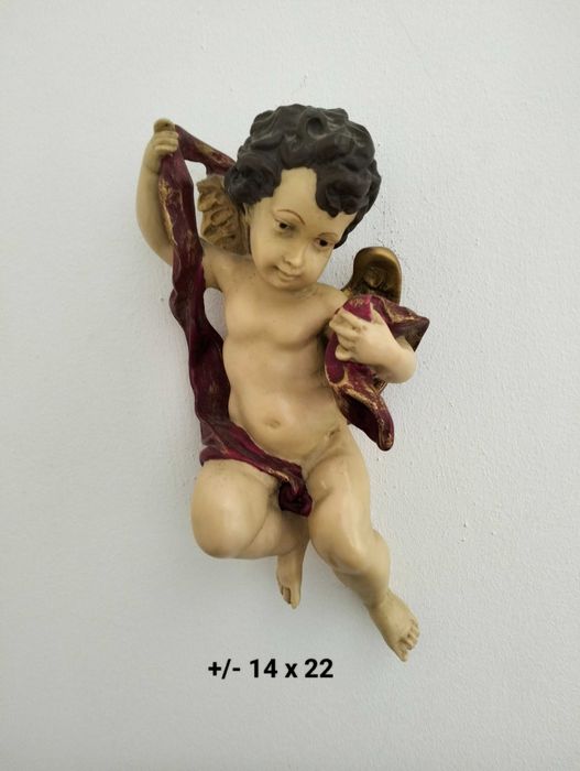 Peças decorativas: anjos