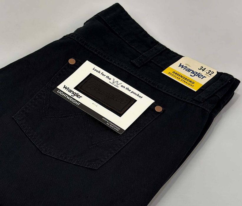 Spodnie męskie Wrangler Greensboro 803 Dark Navy W40 L30