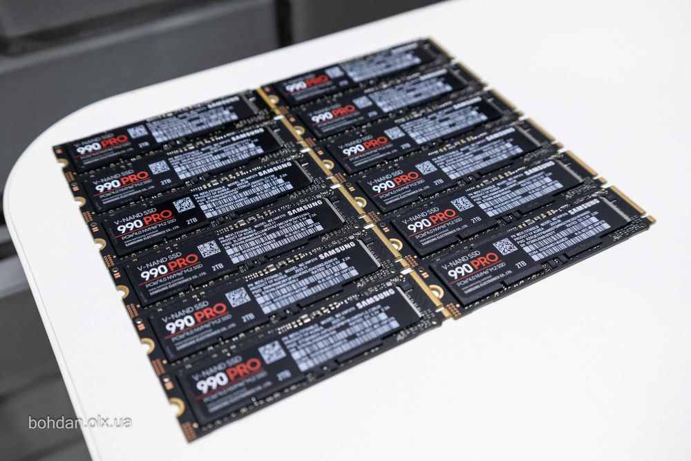 Samsung 990 PRO 2TB M.2 SSD 中古品 Купить SSD-диск Samsung 990 PRO V-NAND 3-bit MLC 2TB M.2