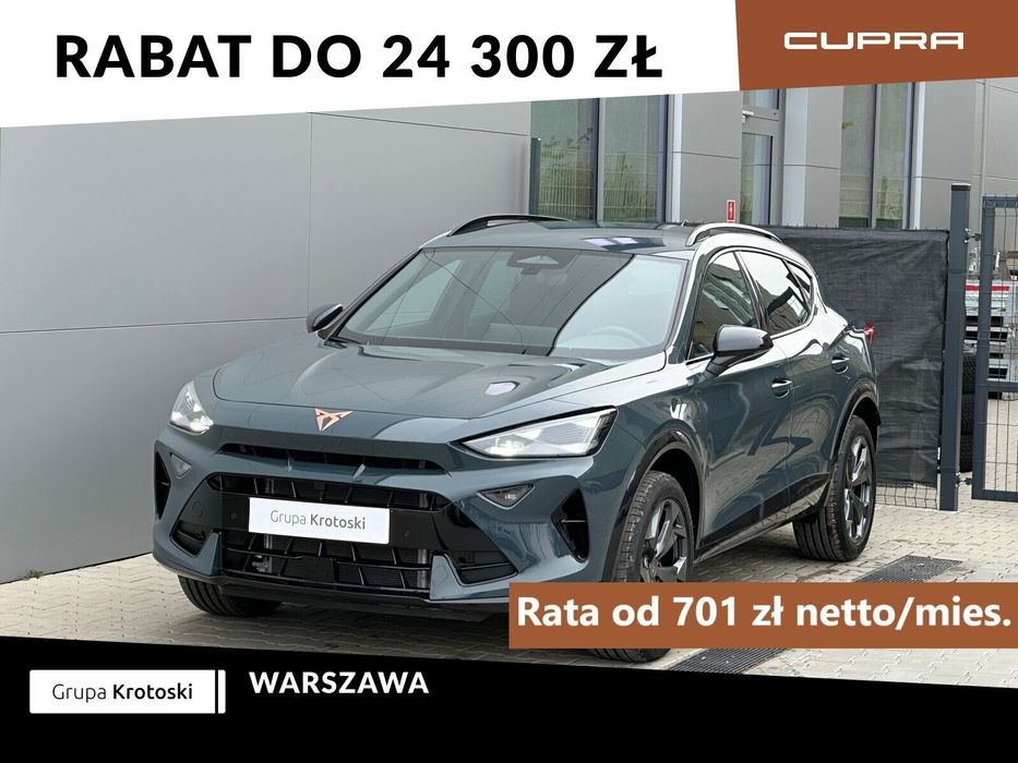 Cupra Formentor 1.5 TSI 150 KM 6-biegowa manualna Dostępna od Ręki!