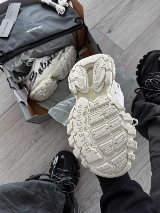 Кросівки Balenciaga Track 3.0 Signature Sneaker White/Black premium