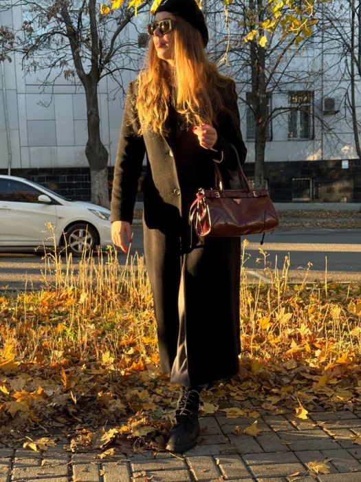 АКЦІЯ!!!ЗАЛИШИЛОСЬ 2 /Шкіряна Сумка Prada Medium Leather Burgundy