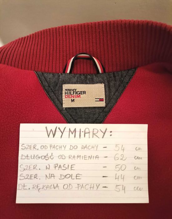 Tommy Hilfiger roz M damska kurtka puchowa, pikowana