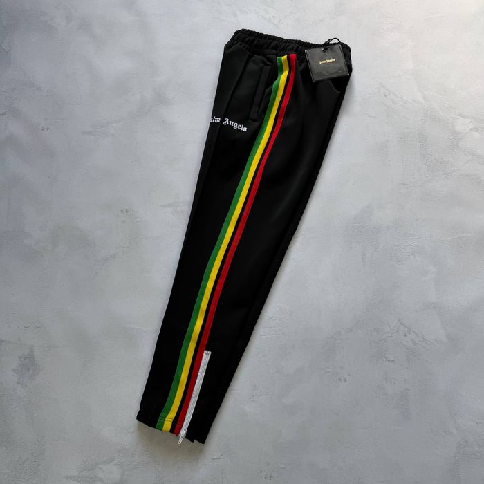 Штани Palm Angels rasta чорного кольору Палм
