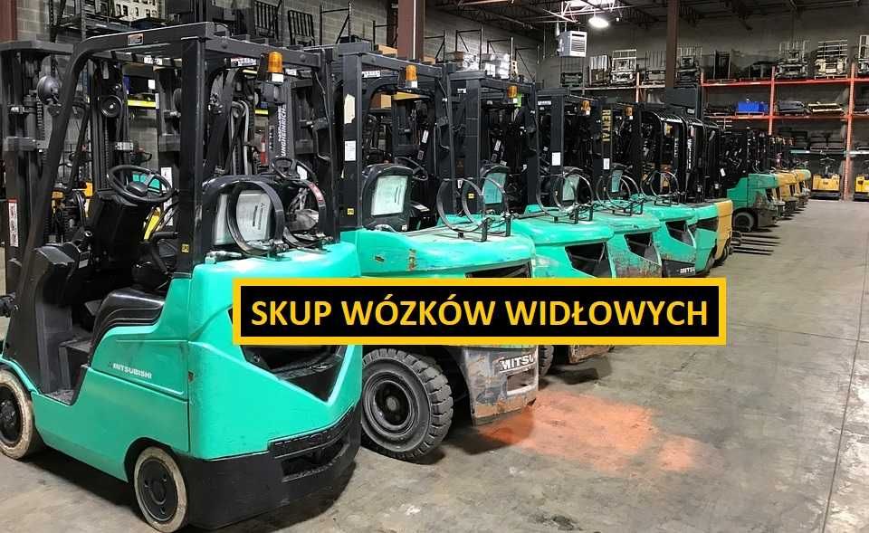SKUP Wózków Widłowych, Skup Wózek Widłowy, ZŁOMOWANIE Każdy Stan