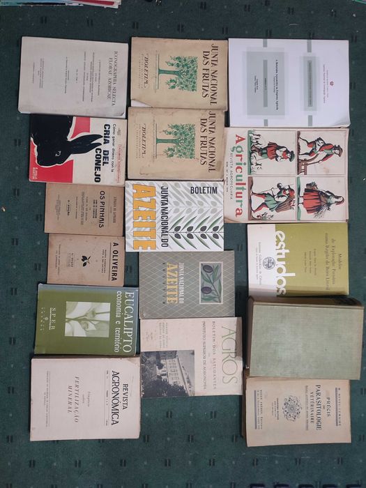 Lote livros Agricultura e Pecuária