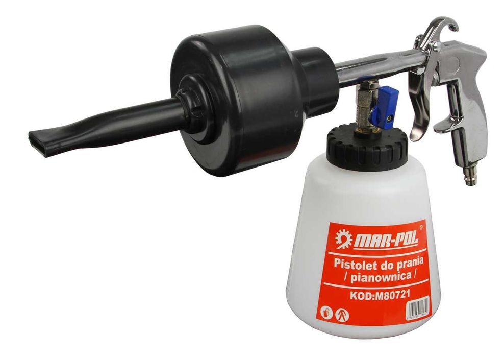 Pistolet do prania pneumatyczny pianownica tapicerki dysze