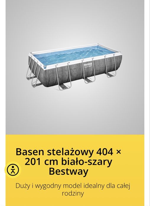Basen ogrodowy