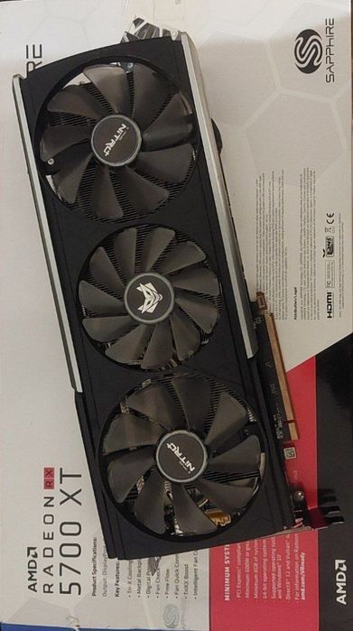 rx 5700 xt sapphire nitro - купити комп'ютери та комплектуючі