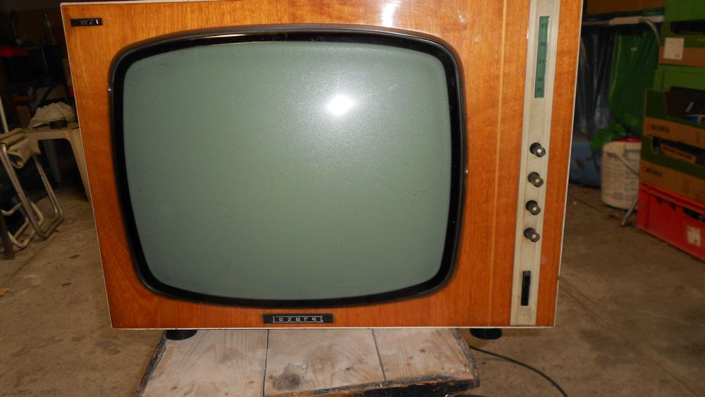 telewizor lampowy Lazuryt  PRL