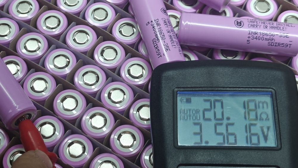 18650 Samsung 35E 18650 3500mAh Li-ion АКБ аккумулятор оригинал INR18650-35E 2026 рік