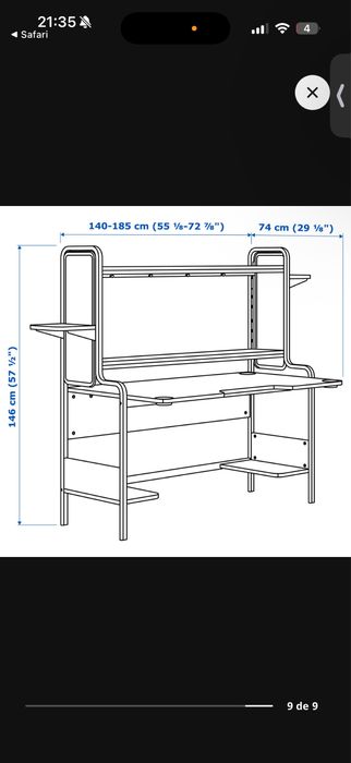 Mesa Gaming ikea fredde