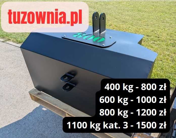 Balast Obciążnik Ciężarek Odważnik na TUZ 800kg