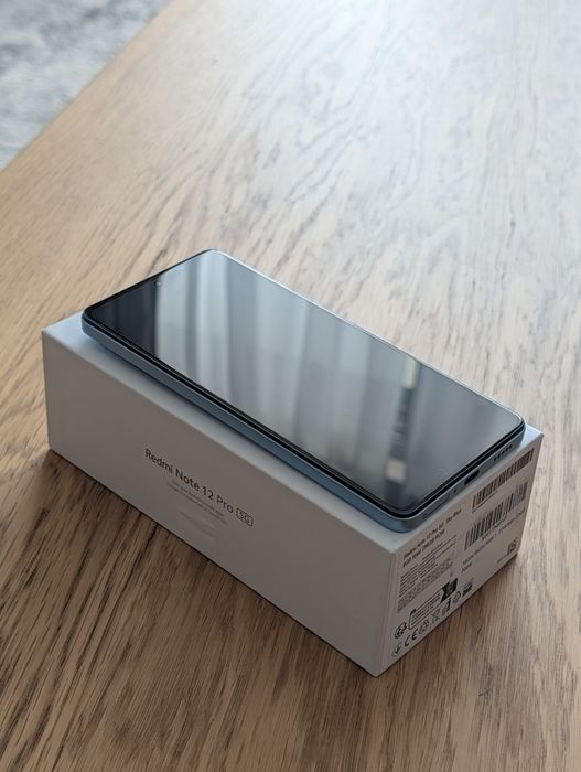Xiaomi Redmi Note 12 Pro 5G 8/256 GB Sky Blue + nowe etui i szkło hartowane
