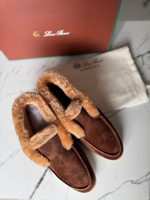 Wyprzedaż Buty Zimowe futerko Loro Piana 36,37! Premium