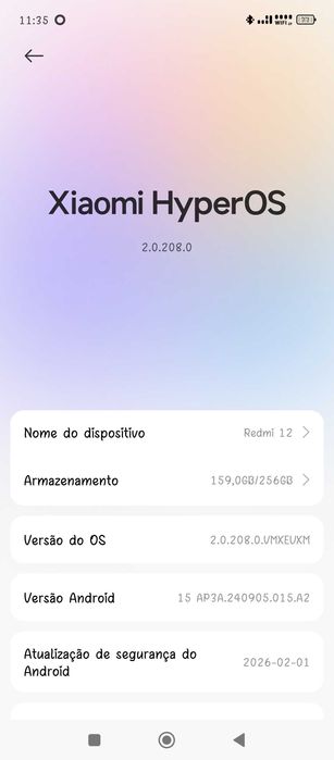 Redmi12 como novo