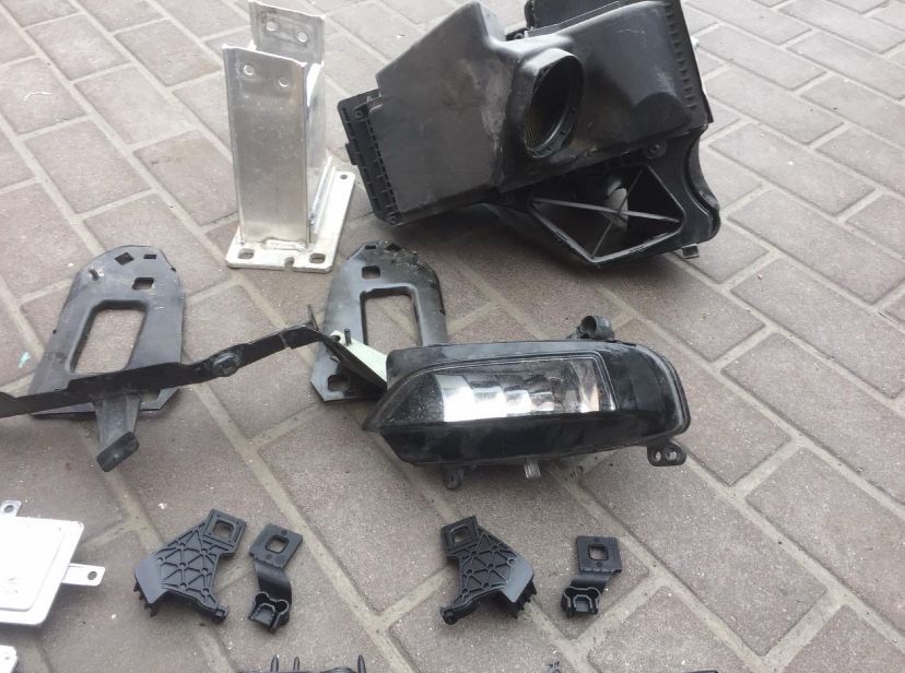 Ауді а4 68 протитуманка в бампер