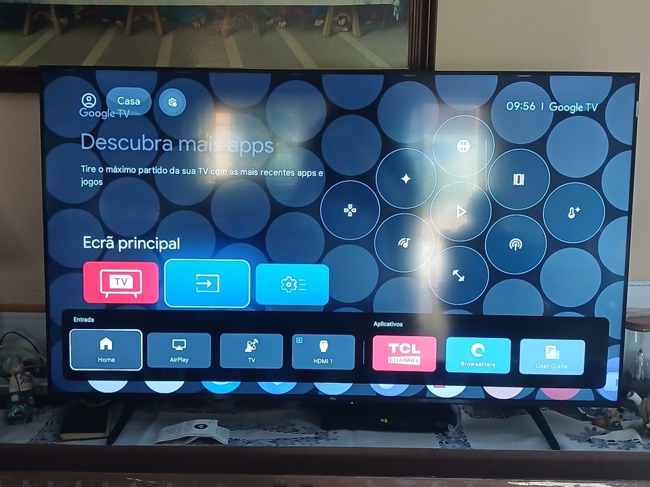 Televisão TCL 55 polegadas