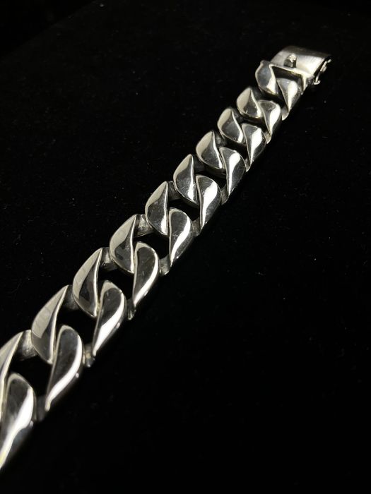 Srebrna bransoletka męska  próbę 925 dusza