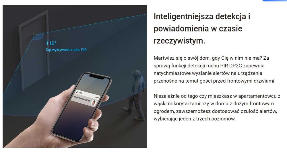 Ezviz DP2 Wizjer WiFi