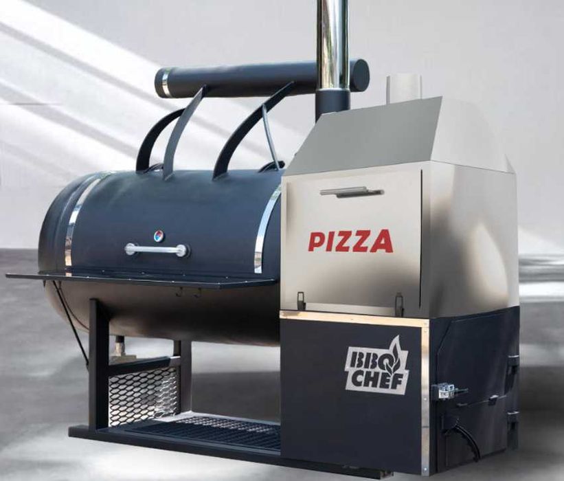 Смокер 4 в 1 BBQ Chef | Смокер + Гриль + Мангал + Хоспер