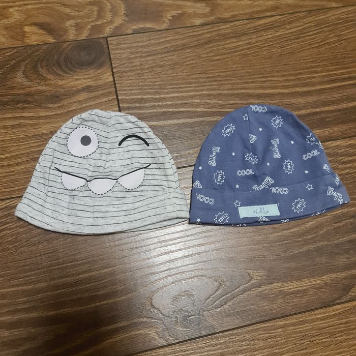 2 x czapka niemowlęca cool club
