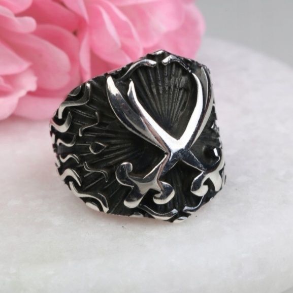 Srebrny sygnet 925 Assasin Witcher